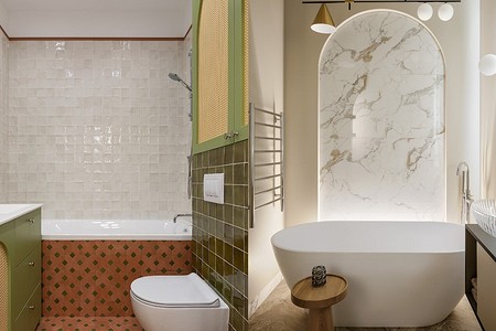 Такого вы не видели! 6 классных идей с плиткой в ванной комнате