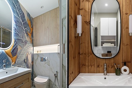 Как разнообразить ванную? 7 красивых дизайнерских идей