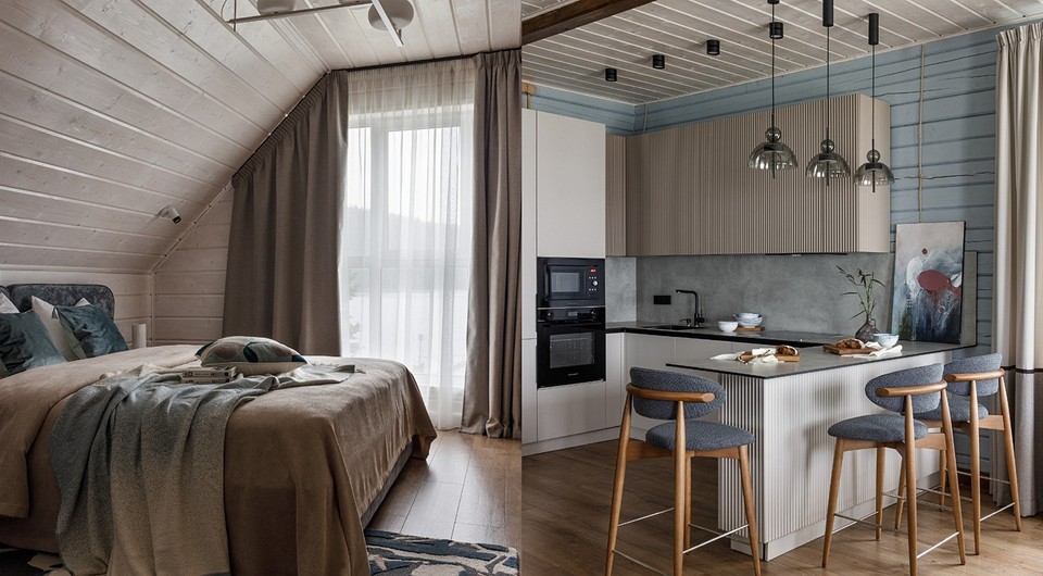 Новый дом для семьи: уютный и комфортный интерьер 147 кв. м