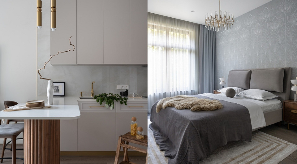 Сделали перепланировку и интерьер вне времени! 87 кв. м для семьи в Санкт-Петербурге