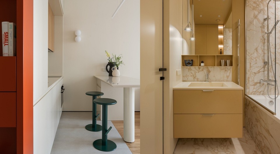 Когда надоел обычный минимализм: маленькая квартира 37 кв. м, в которой уместили все