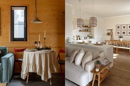 В этих интерьерах хочется жить: 5 уютных кухонь-гостиных в загородных домах