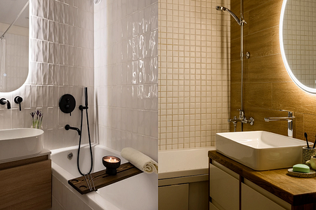 Захочется повторить: 6 красивых и удобных санузлов в хрущевке