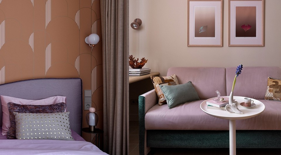 Как в сказке! Волшебный интерьер однушки 44 кв. м для девушки-студентки