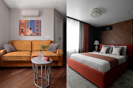 Первый проект дизайнера: красивая и необычная квартира 63 кв. м для себя и своей семьи