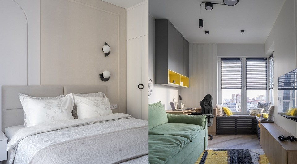 Интерьер для жизни: квартира 73 кв. м для семьи с ребенком