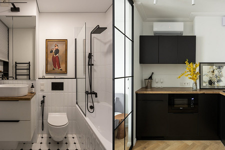 Из неудачной однушки — в уютную светлую студию: интерьер 28 кв. м для женщины (фото до и после)