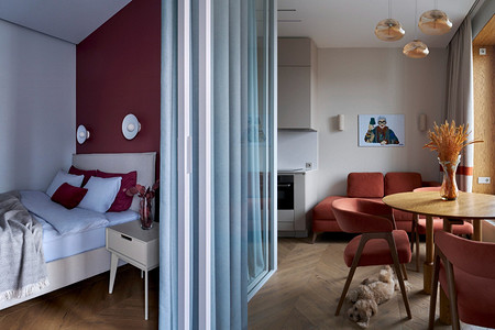 Из однушки 36 кв. м — в почти трешку: квартира для мамы-дизайнера и двоих сыновей