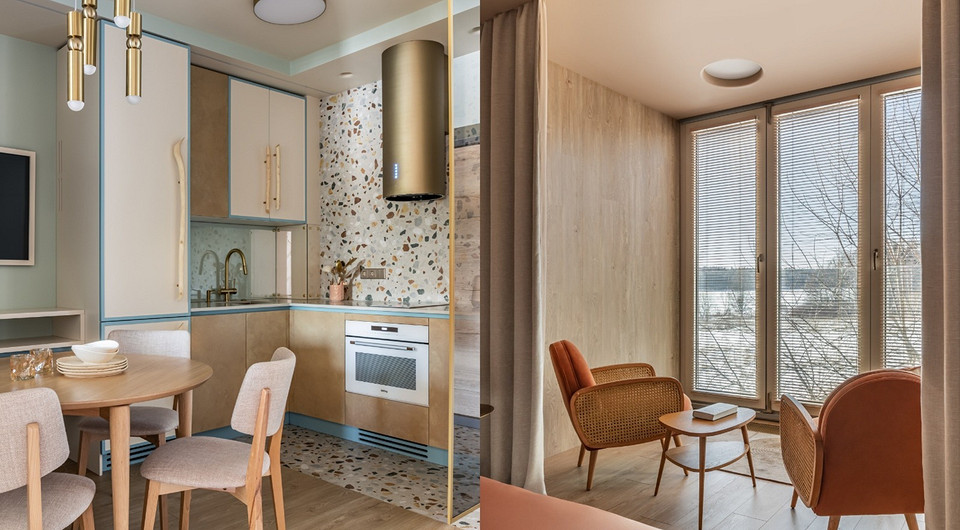 «Мальдивы» в Подмосковье: квартира 49 кв. м для отдыха семьи с двумя детьми