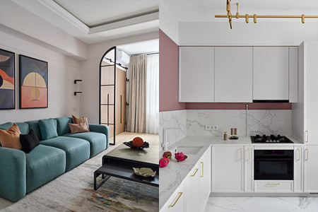 Переделали все и создали потрясающий интерьер! Семейная квартира 96 кв. м в доме 1937 года (фото до и после)