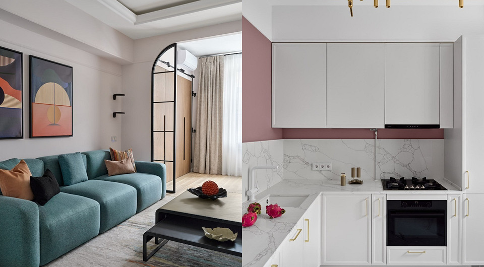 Переделали все и создали потрясающий интерьер! Семейная квартира 96 кв. м в доме 1937 года (фото до и после)