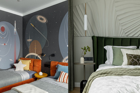 Интерьер для многодетной семьи: продуманная квартира 85 кв. м с уютным интерьером