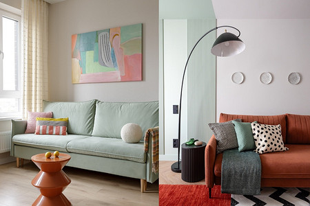 Что повесить над диваном? 6 дизайнерских идей