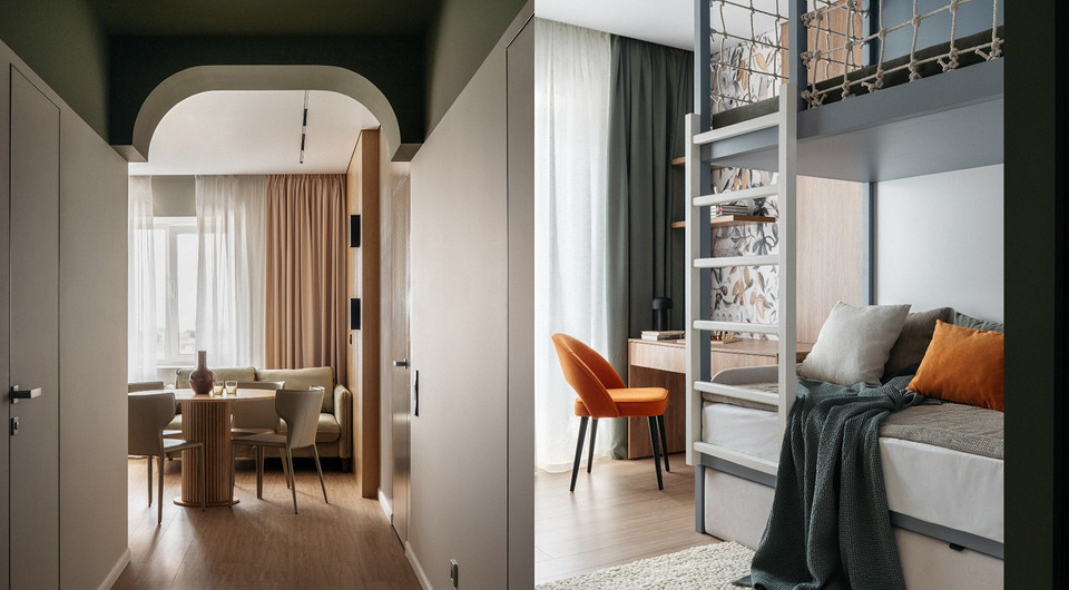 Из ремонта 90-х — в комфортный и стильный интерьер: квартира 98 кв. м для пары и двух детей (фото до и после) Из ремонта 90-х — в комфортный и стильный интерьер: квартира 98 кв. м для пары и двух детей (фото до и после)