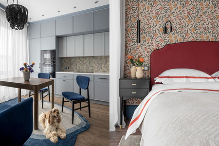 Квартира в подарок маме: уютный интерьер 32 кв. м, где есть все для комфортной жизни