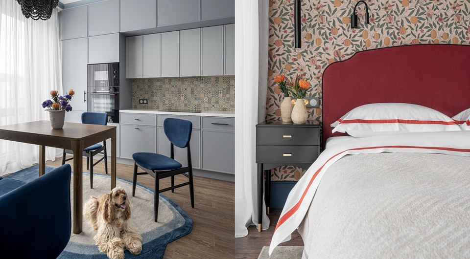 Квартира в подарок маме: уютный интерьер 32 кв. м, где есть все для комфортной жизни