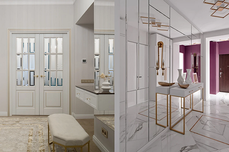 Дизайн классической прихожей: правила оформления и 66 фото для вдохновения