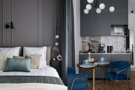 Элегантная и функциональная: студия 31 кв. м, где продумали все