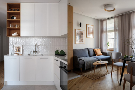 Гармония с собой: квартира 70 кв. м для семьи с заделом на будущее