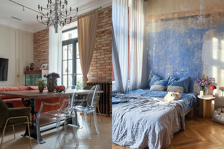 Гранж в интерьере: особенности стиля и варианты его реализации (90 фото)