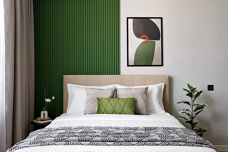 Хотите акцентную стену? 7 идей от дизайнеров, которые вас вдохновят