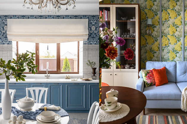 Какие обои выбирают дизайнеры для кухни? 5 красивых примеров