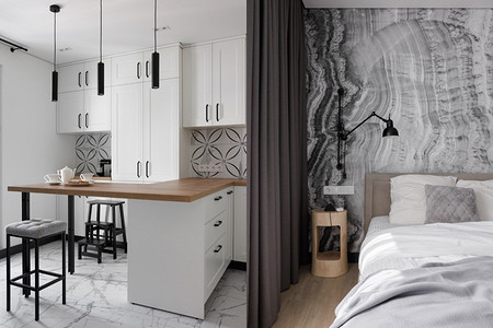 Вдохновились природой Севера: квартира 80 кв. м для пары, жившей за Полярным кругом