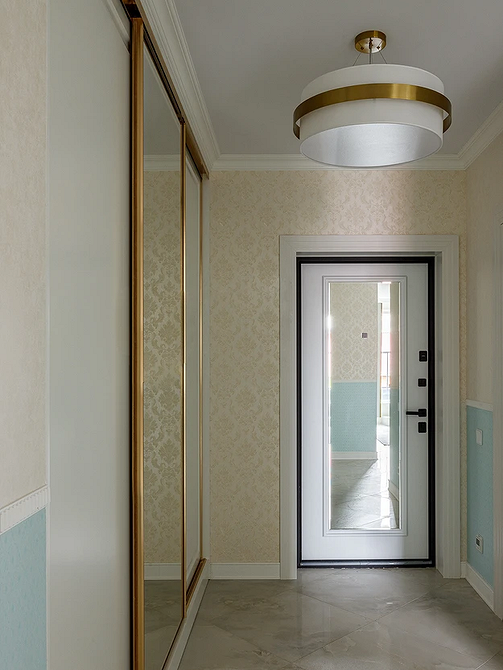 Как комбинировать обои: готовые схемы и идеи для каждой комнаты (73 фото)