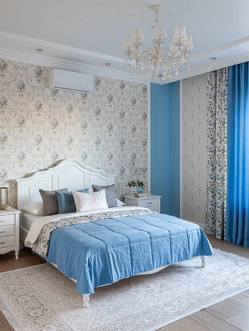 Как комбинировать обои: готовые схемы и идеи для каждой комнаты (73 фото)