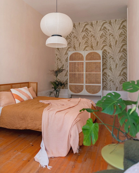 Как комбинировать обои: готовые схемы и идеи для каждой комнаты (73 фото)