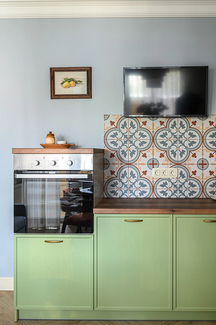 Как комбинировать обои: готовые схемы и идеи для каждой комнаты (73 фото)