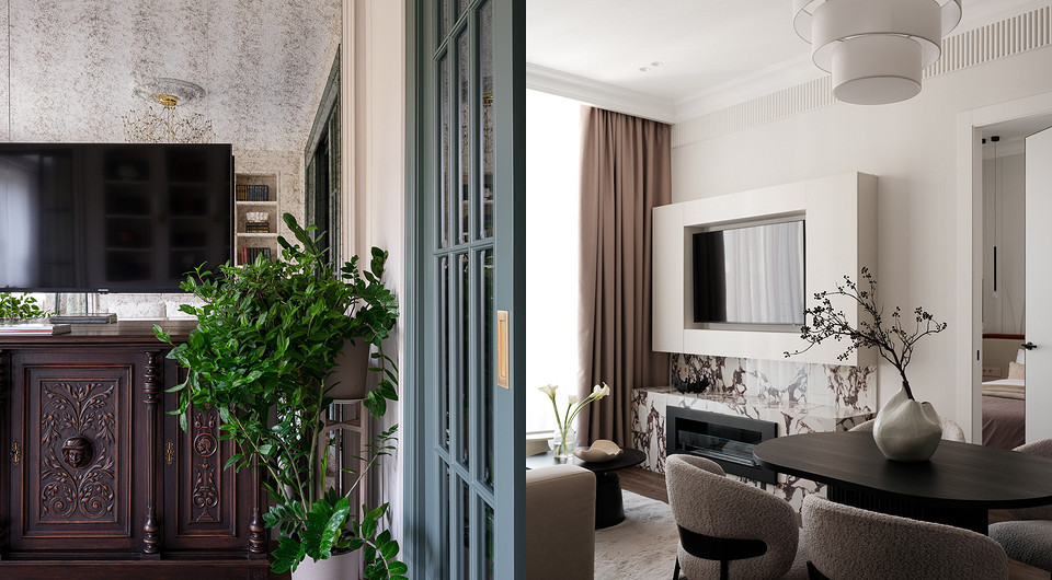 Как оформить стену с телевизором? 6 эффектных идей от дизайнеров