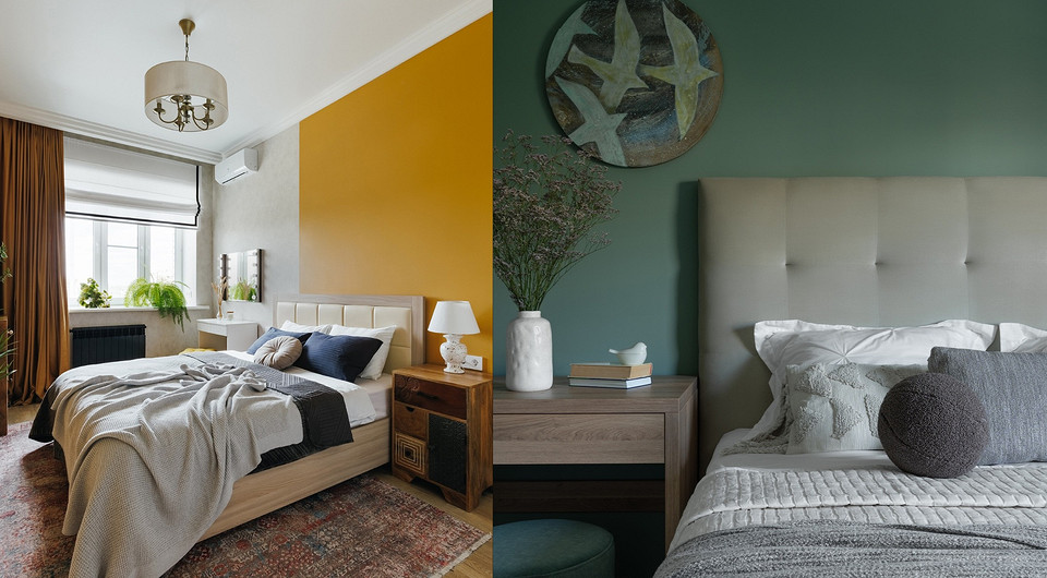 Необычные цвета для спальни: 6 примеров от дизайнеров, которые вас восхитят
