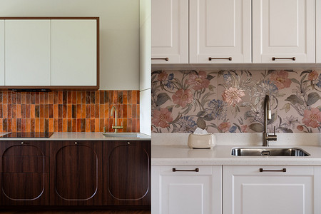 Какую плитку на фартук выбирают дизайнеры? 6 необычных вариантов
