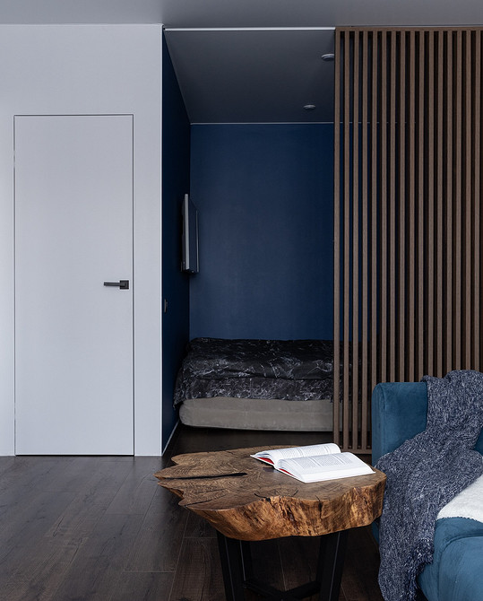 Как зонировать комнату на спальню и гостиную: 8 доступных вариантов и 58 фото