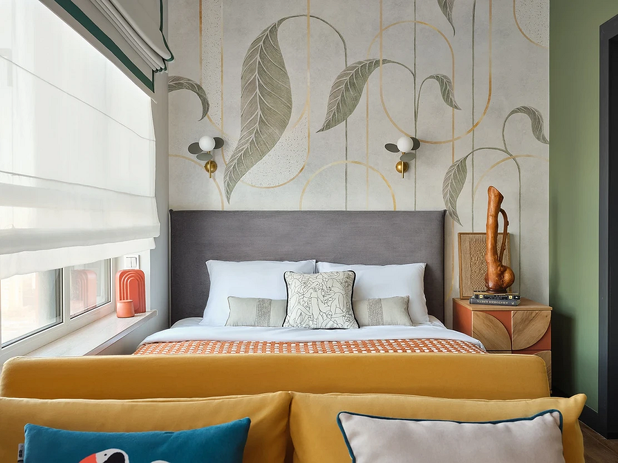 Как зонировать комнату на спальню и гостиную: 8 доступных вариантов и 58 фото