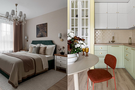 Подарок для мамы: потрясающая квартира 64 кв. м с уютом в каждой детали