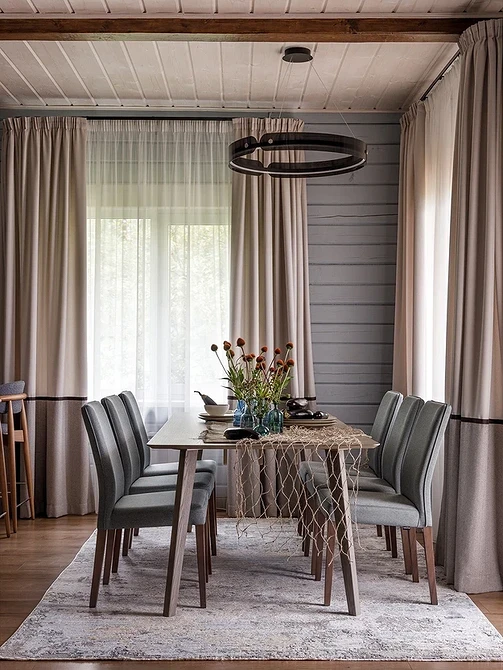 Интерьер дома из бруса: принципы оформления, ценные советы и 65 фото для вдохновения