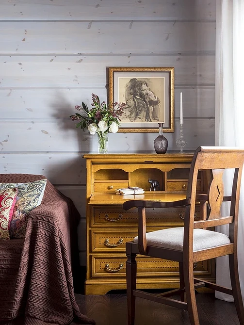 Интерьер дома из бруса: принципы оформления, ценные советы и 65 фото для вдохновения