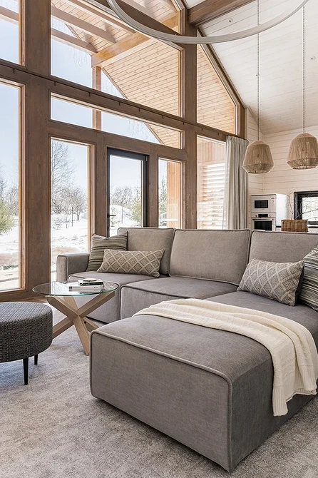 Интерьер дома из бруса: принципы оформления, ценные советы и 65 фото для вдохновения