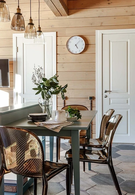 Интерьер дома из бруса: принципы оформления, ценные советы и 65 фото для вдохновения