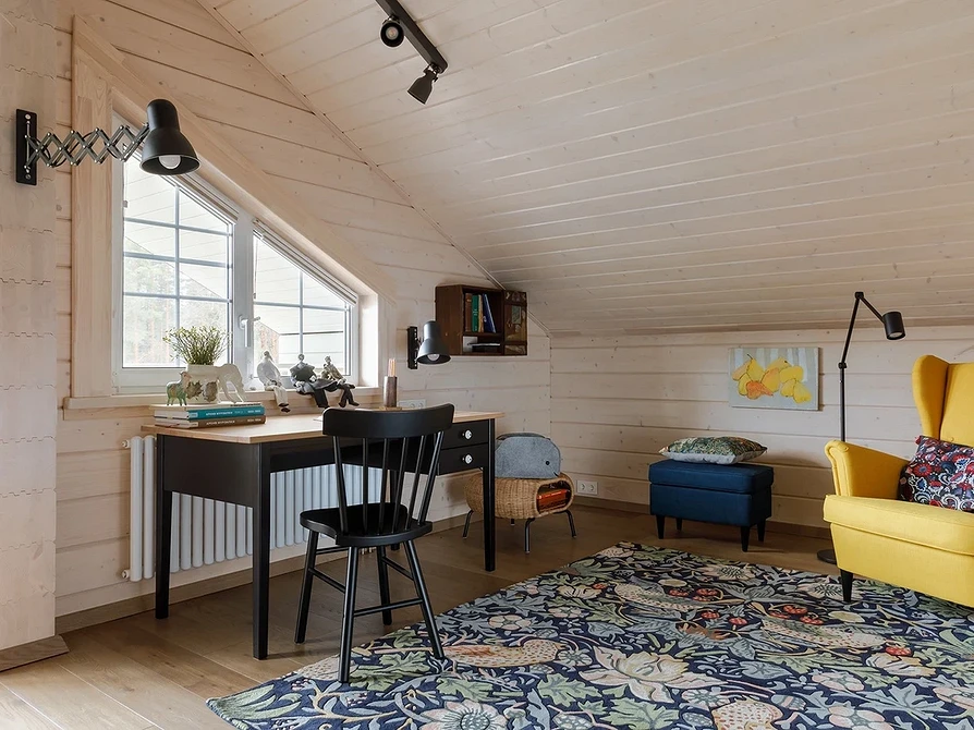 Интерьер дома из бруса: принципы оформления, ценные советы и 65 фото для вдохновения