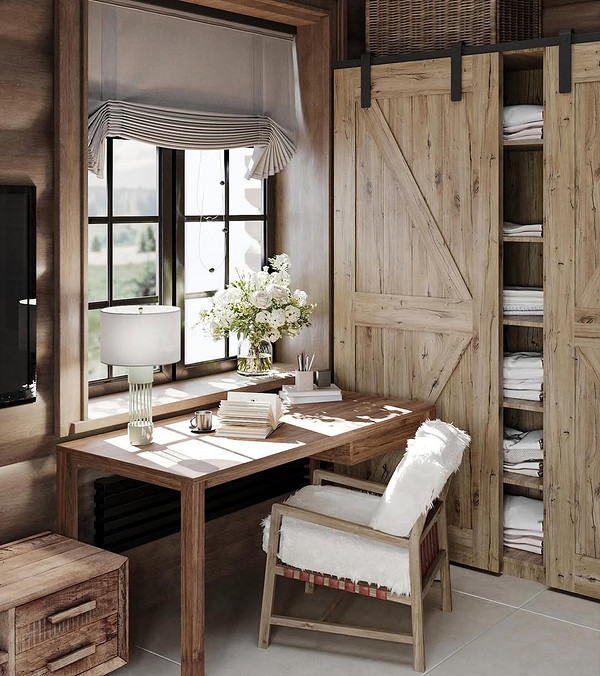 Интерьер дома из бруса: принципы оформления, ценные советы и 65 фото для вдохновения