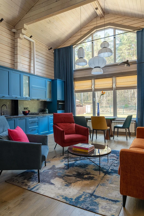 Интерьер дома из бруса: принципы оформления, ценные советы и 65 фото для вдохновения