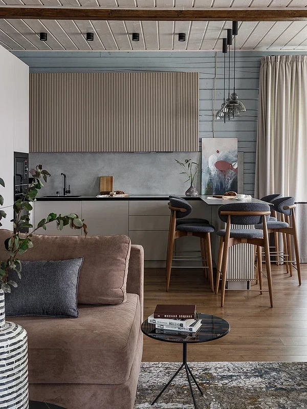 Интерьер дома из бруса: принципы оформления, ценные советы и 65 фото для вдохновения