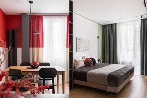 Воплощение мечты: яркая квартира 71 кв. м для девушки