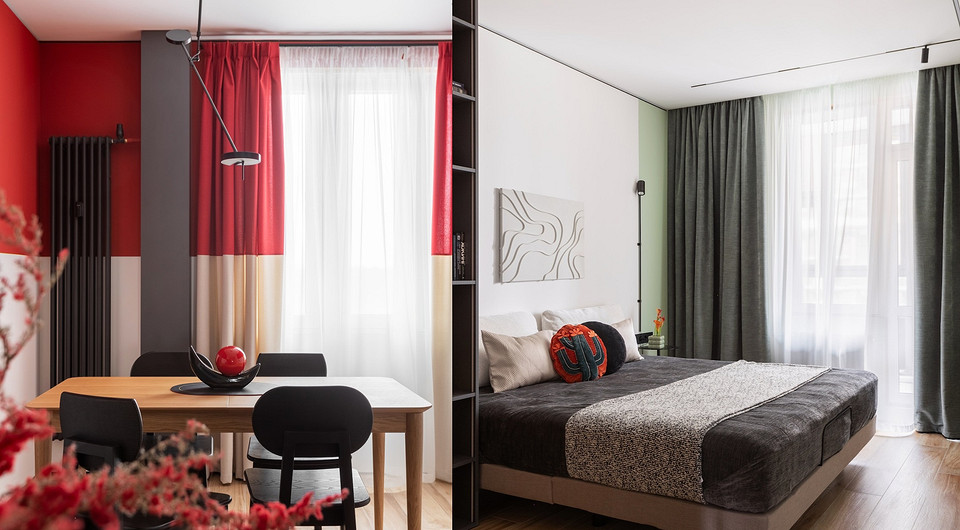 Воплощение мечты: яркая квартира 71 кв. м для девушки