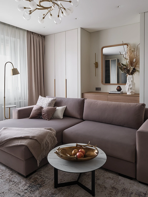 Интерьер гостиной 18 кв. м: правила оформления, 5 готовых планировок и 50 фото