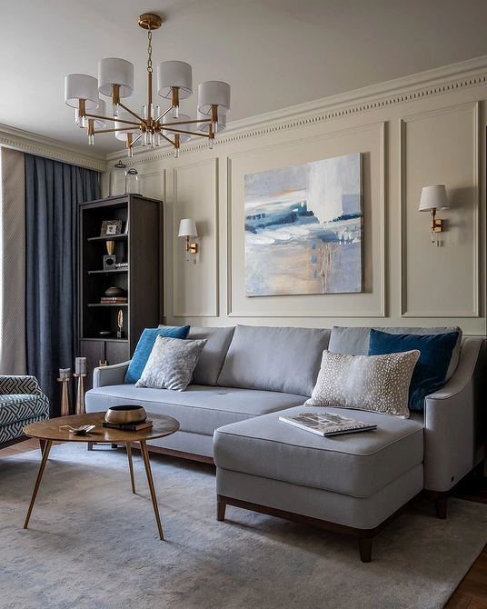 Интерьер гостиной 18 кв. м: правила оформления, 5 готовых планировок и 50 фото