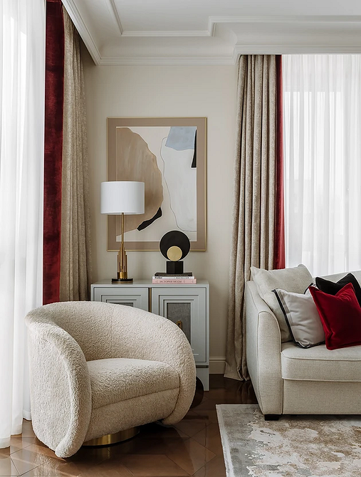 Интерьер гостиной 18 кв. м: правила оформления, 5 готовых планировок и 50 фото